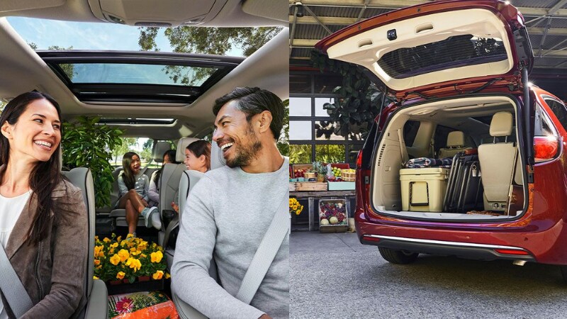 2019 Chrysler Pacifica Passenger Cargo Space Gillie Hyde Glasgow KY.png