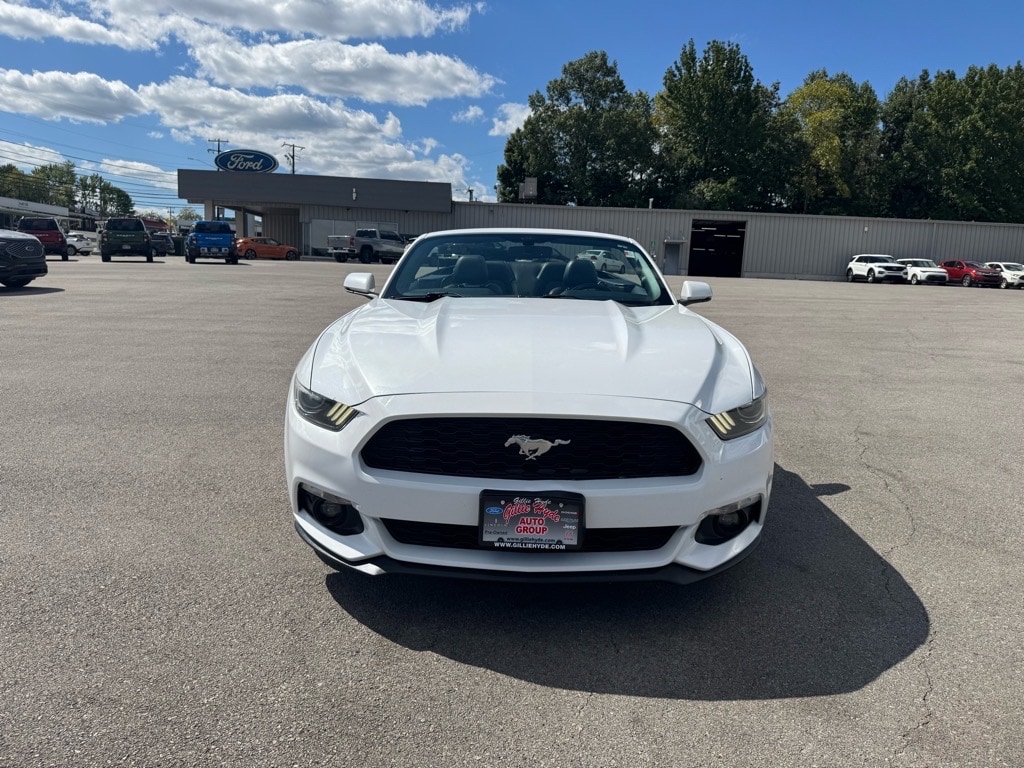 Used 2016 Ford Mustang EcoBoost Premium with VIN 1FATP8UH2G5257672 for sale in Glasgow, KY