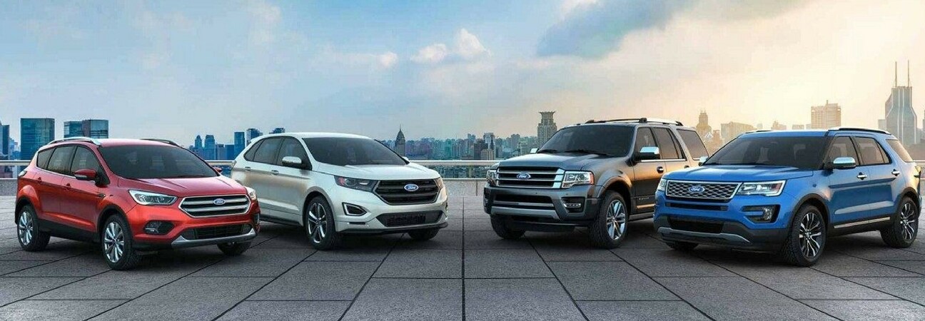 Ford SUV lineup near Bowling Green, KY