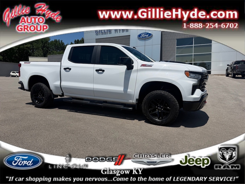 Used 2023 Chevrolet Silverado 1500 LT Trail Boss Truck Crew Cab