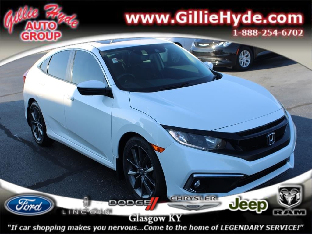 Used 2021 Honda Civic EX-L Sedan