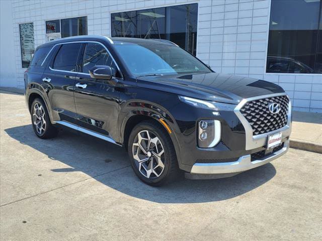 Used 2021 Hyundai Palisade Calligraphy with VIN KM8R74HE4MU255125 for sale in Houston, TX