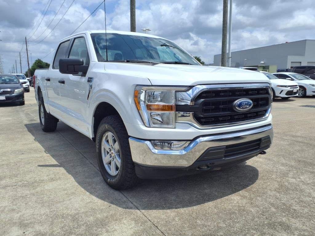 Used 2021 Ford F-150 XLT with VIN 1FTFW1E55MFB95891 for sale in Houston, TX