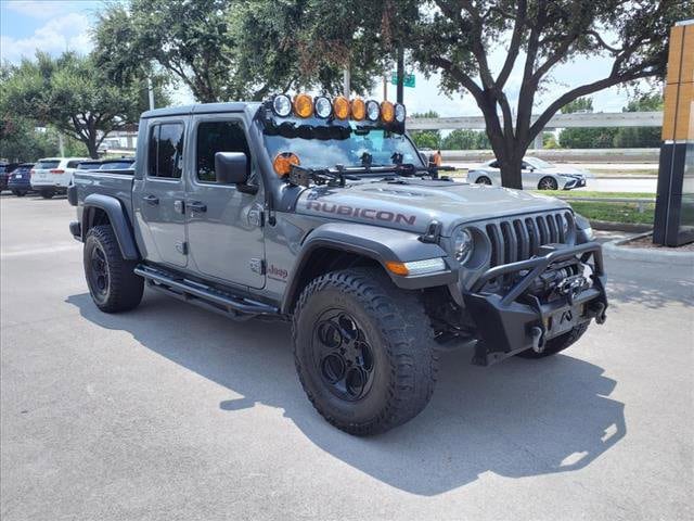 Used 2021 Jeep Gladiator Rubicon with VIN 1C6JJTBMXML624726 for sale in Houston, TX