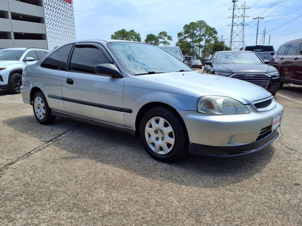 Used 1999 Honda Civic DX with VIN 1HGEJ6223XL009984 for sale in Houston, TX