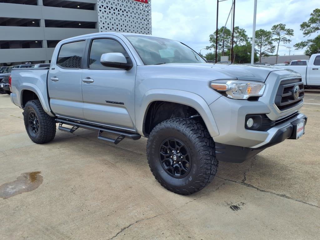Used 2022 Toyota Tacoma SR5 with VIN 3TMCZ5AN0NM463139 for sale in Houston, TX