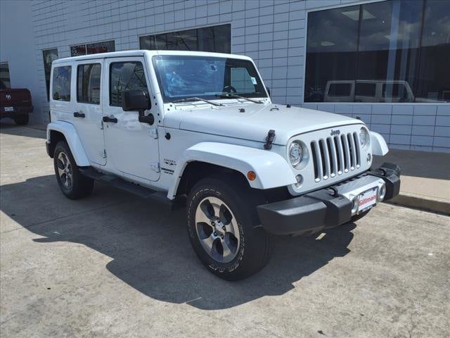 Used 2017 Jeep Wrangler Unlimited Sahara with VIN 1C4BJWEG9HL526555 for sale in Houston, TX