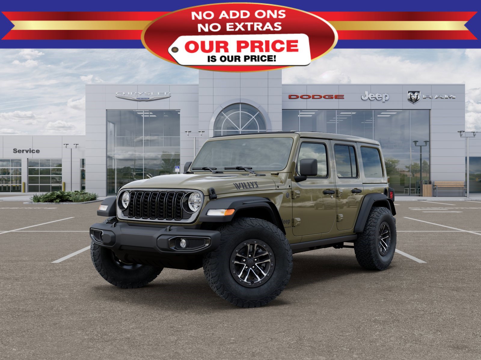 New 2026 Jeep Wrangler Willys