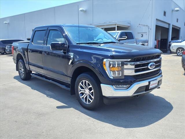 Used 2021 Ford F-150 Lariat with VIN 1FTEW1EP6MKD37640 for sale in Houston, TX