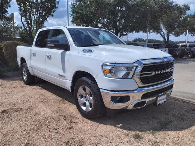 Used 2022 RAM Ram 1500 Pickup Big Horn/Lone Star with VIN 1C6RREFT5NN186888 for sale in Houston, TX