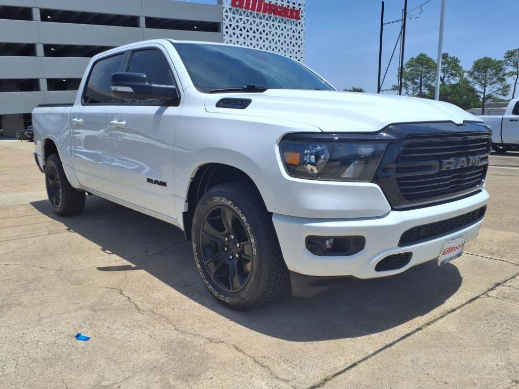 Used 2021 RAM Ram 1500 Pickup Big Horn/Lone Star with VIN 1C6SRFFT5MN522237 for sale in Houston, TX