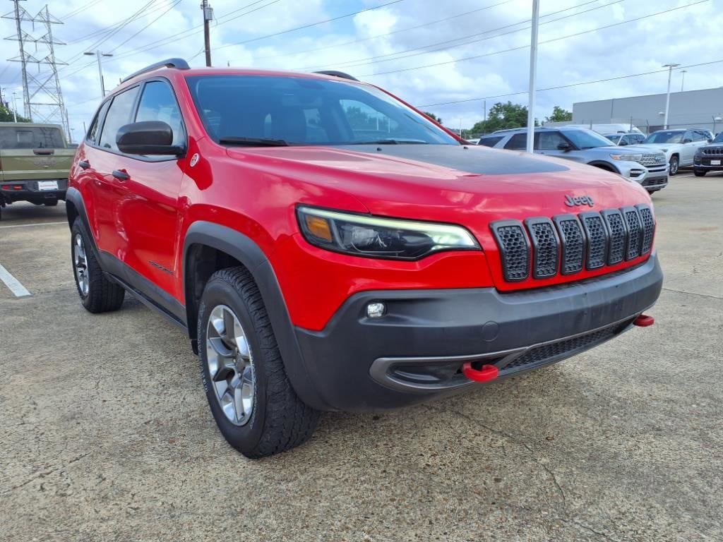 Used 2019 Jeep Cherokee Trailhawk with VIN 1C4PJMBXXKD362166 for sale in Houston, TX