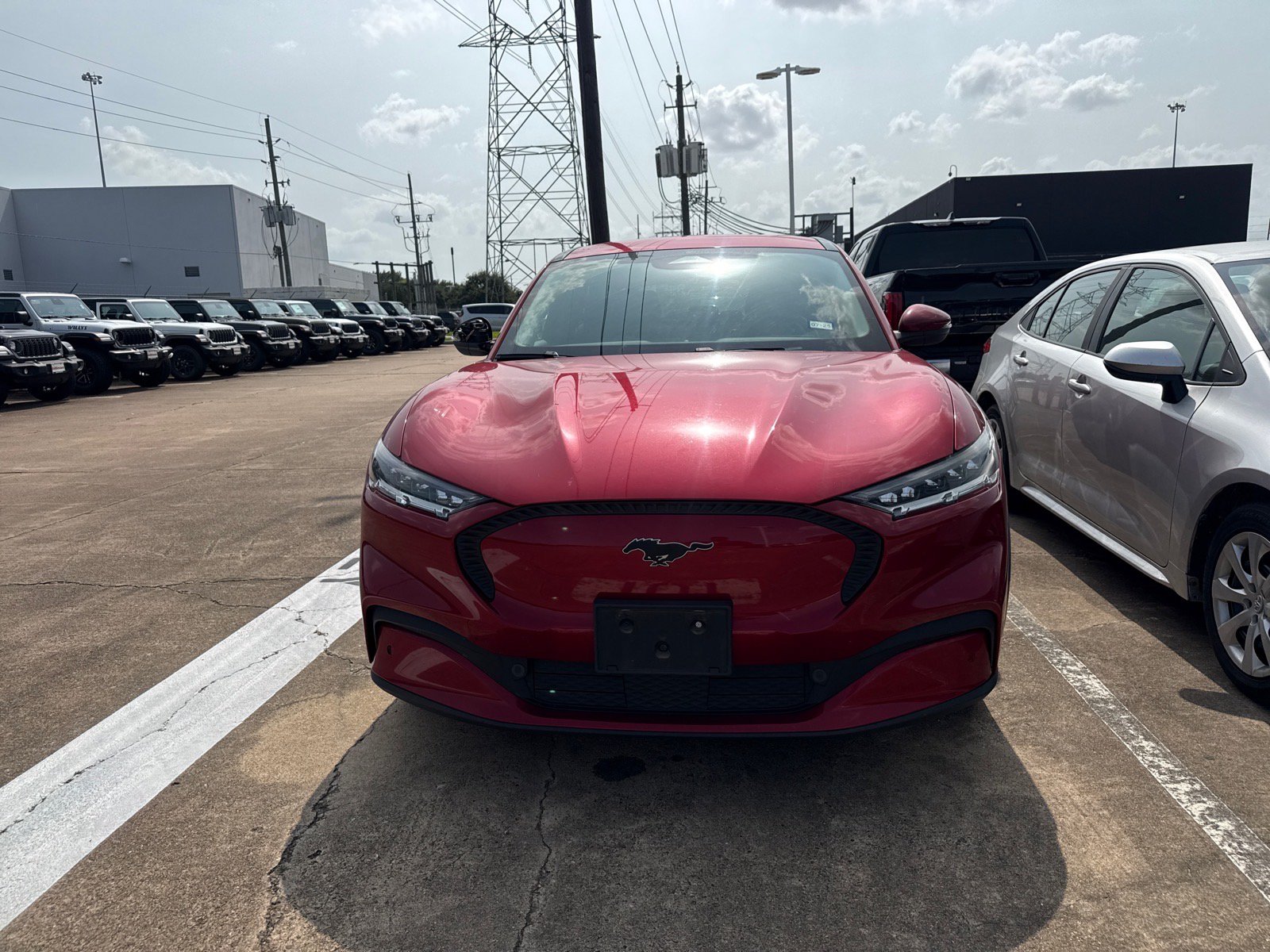 Used 2021 Ford Mustang Mach-E Select RWD with VIN 3FMTK1RM0MMA30245 for sale in Houston, TX