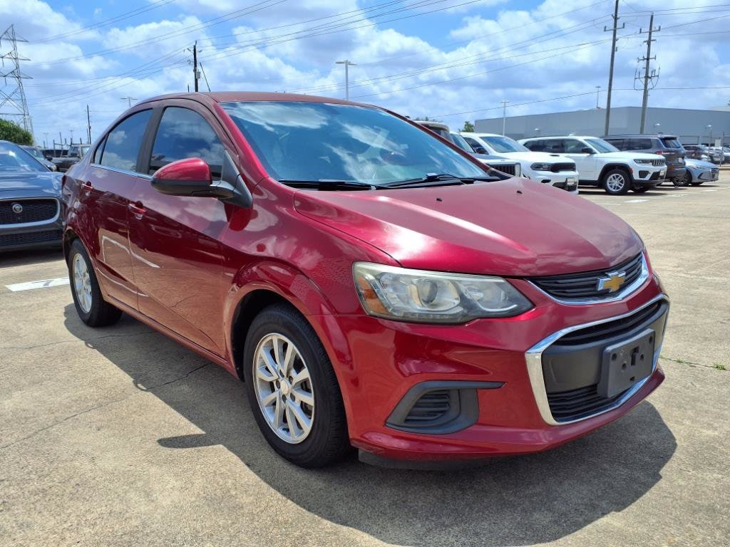Used 2017 Chevrolet Sonic LT with VIN 1G1JD5SH2H4107895 for sale in Houston, TX