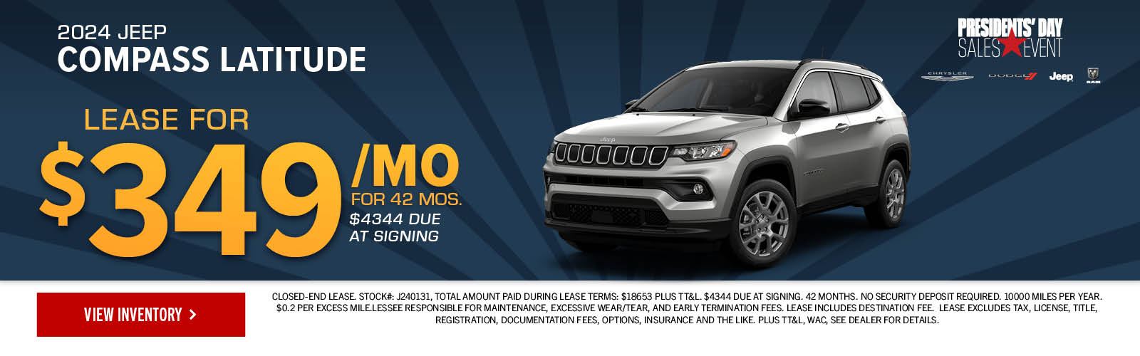 New Vehicle Specials Gillman Chrysler Jeep Dodge Ram