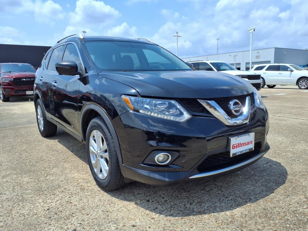 Used 2016 Nissan Rogue SV with VIN KNMAT2MT0GP613118 for sale in Houston, TX