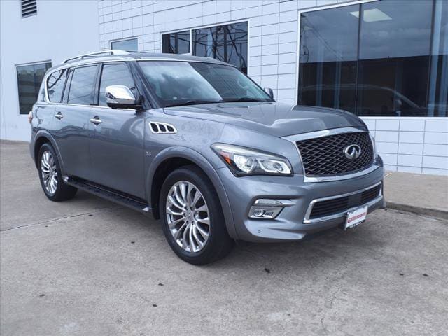 Used 2015 INFINITI QX80 Base with VIN JN8AZ2ND9F9770224 for sale in Houston, TX