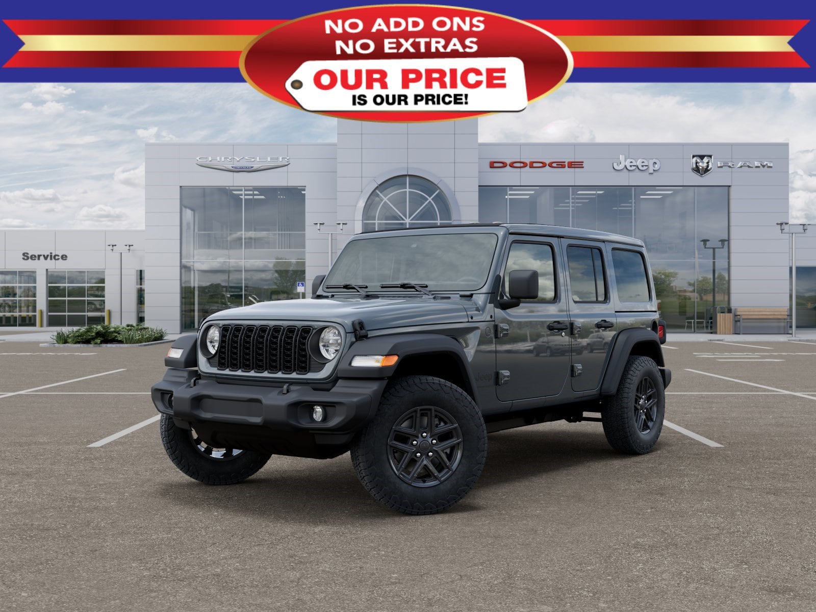 New 2026 Jeep Wrangler Sport S