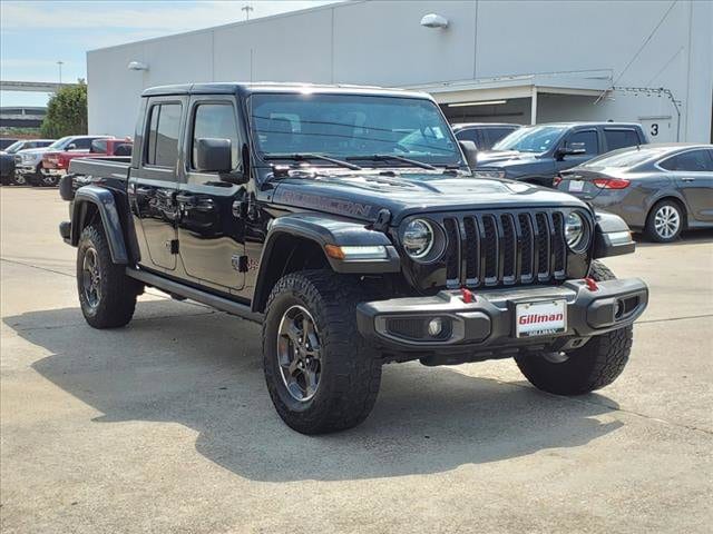 Used 2021 Jeep Gladiator Rubicon with VIN 1C6JJTBG8ML528104 for sale in Houston, TX