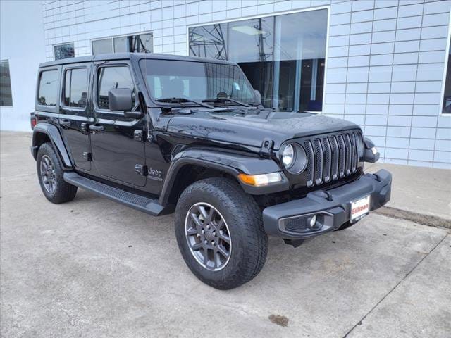 Used 2021 Jeep Wrangler Unlimited 80TH with VIN 1C4HJXDN6MW549588 for sale in Houston, TX