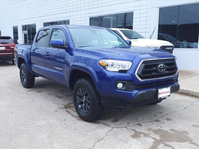 Used 2022 Toyota Tacoma SR5 with VIN 3TMCZ5AN0NM496979 for sale in Houston, TX