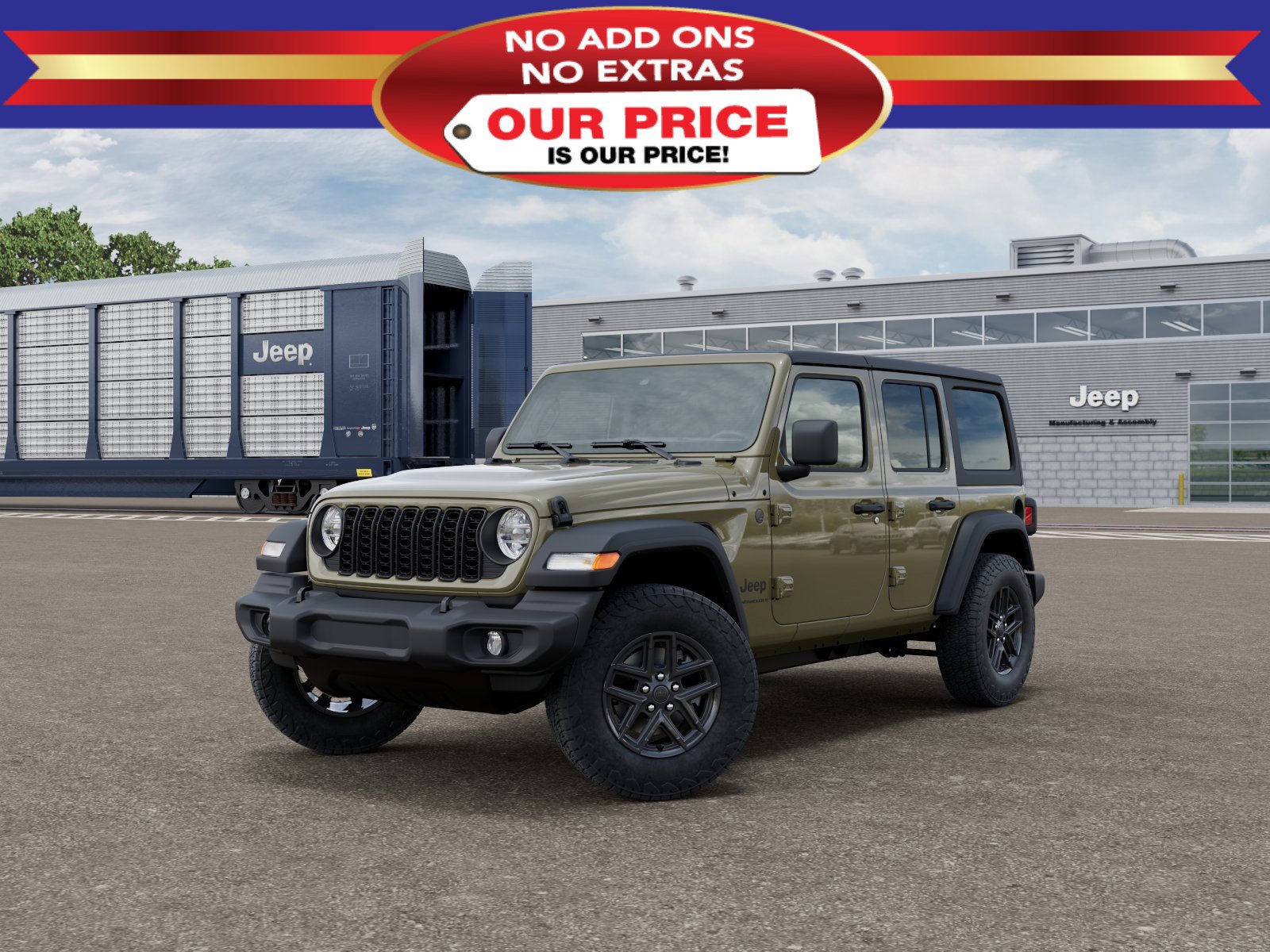 New 2026 Jeep Wrangler Sport S