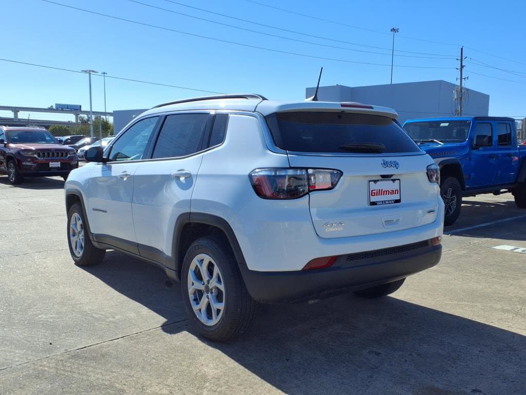 Certified 2025 Jeep Compass Latitude with VIN 3C4NJDBN4ST540590 for sale in Houston, TX