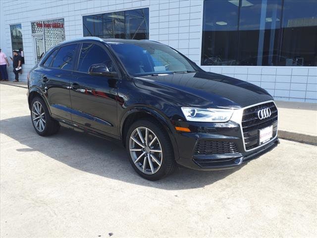 Used 2018 Audi Q3 Premium with VIN WA1BCCFS0JR032187 for sale in Houston, TX