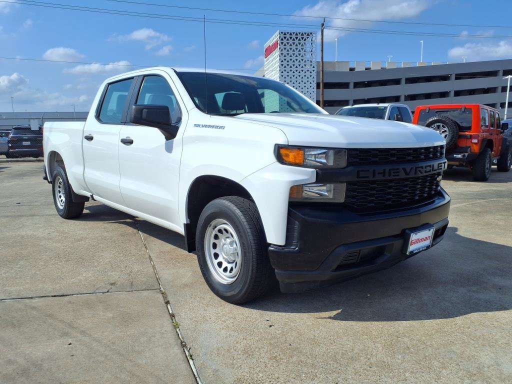 Used 2020 Chevrolet Silverado 1500 Work Truck with VIN 1GCPWAEH5LZ260749 for sale in Houston, TX