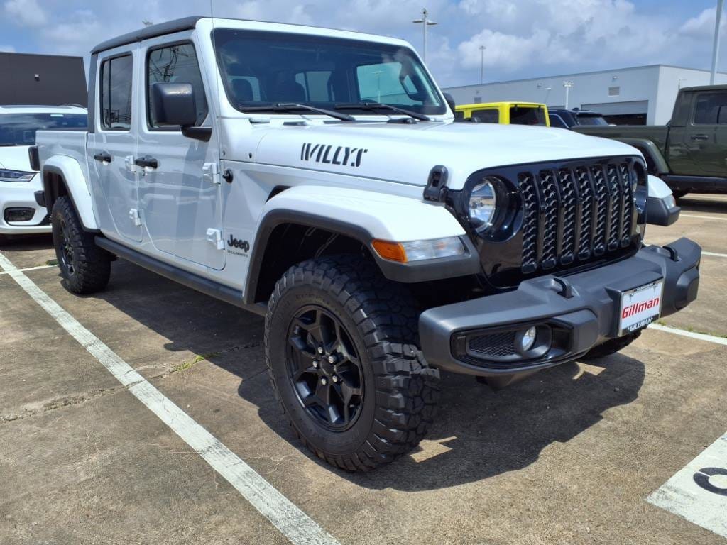 Used 2023 Jeep Gladiator WILLYS SPORT with VIN 1C6HJTAG9PL504530 for sale in Houston, TX