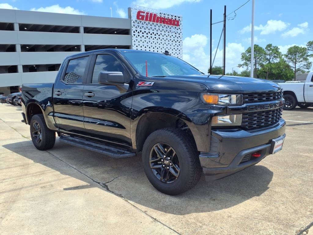 Used 2021 Chevrolet Silverado 1500 Custom with VIN 3GCPYCEF8MG154074 for sale in Houston, TX
