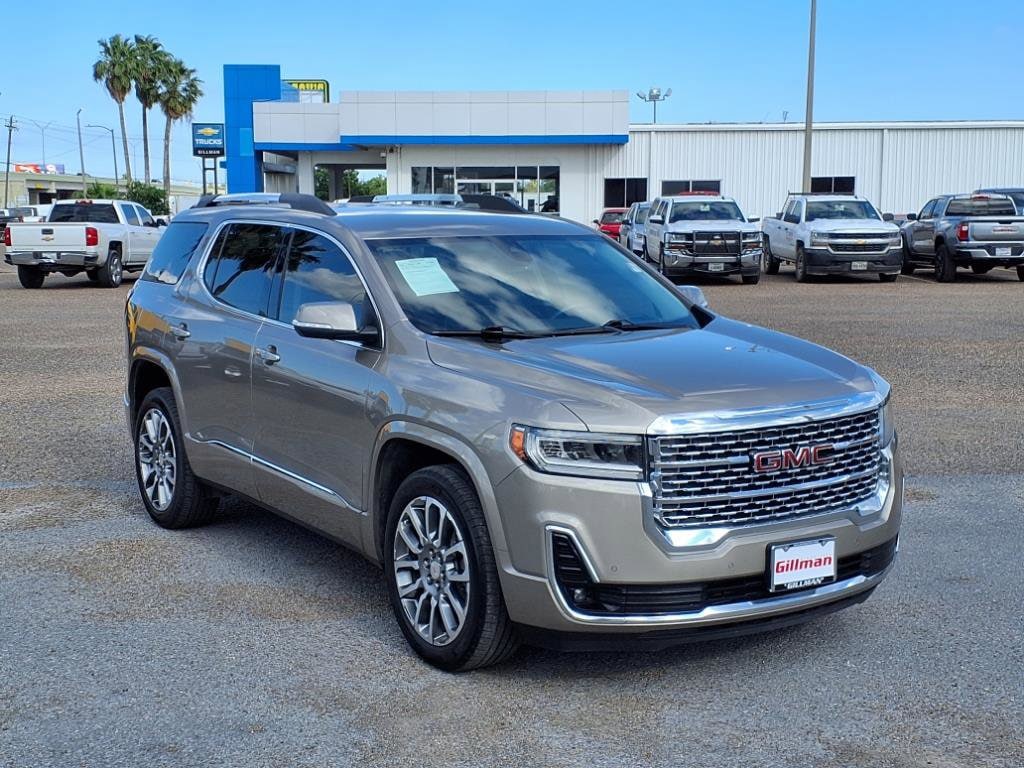 Certified 2023 GMC Acadia Denali with VIN 1GKKNPLSXPZ110385 for sale in San Benito, TX
