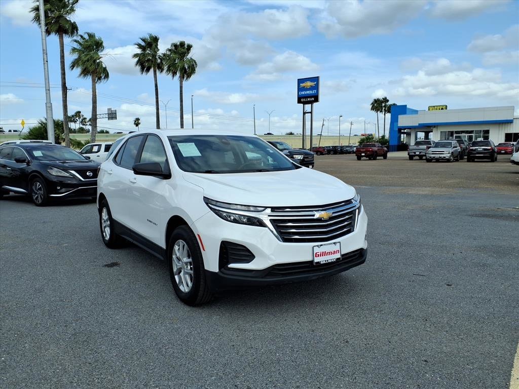 Used 2023 Chevrolet Equinox LS with VIN 3GNAXSEG7PL150340 for sale in San Benito, TX