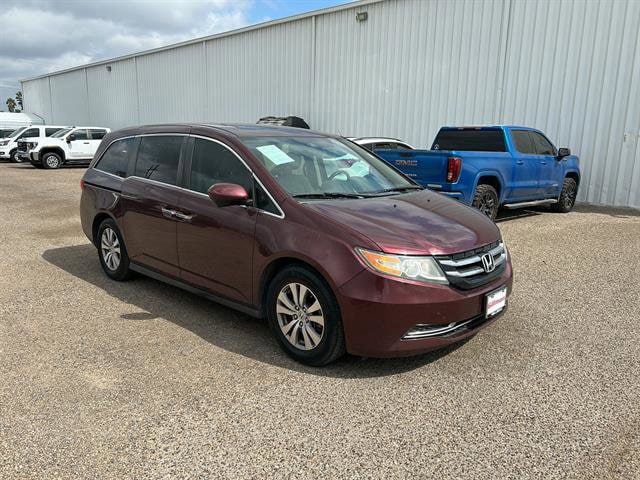 Used 2017 Honda Odyssey EX-L with VIN 5FNRL5H6XHB010763 for sale in San Benito, TX