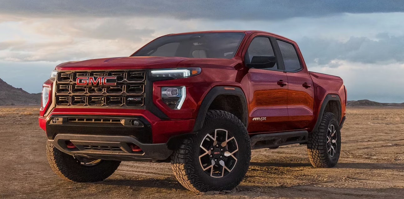 Red 2026 GMC Canyon
