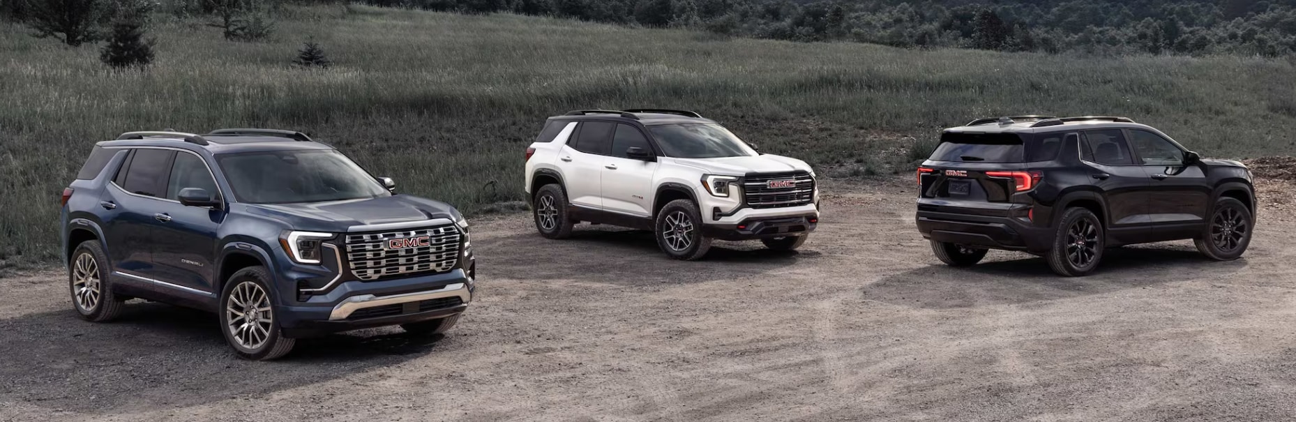 Three 2026 GMC Terrain Models