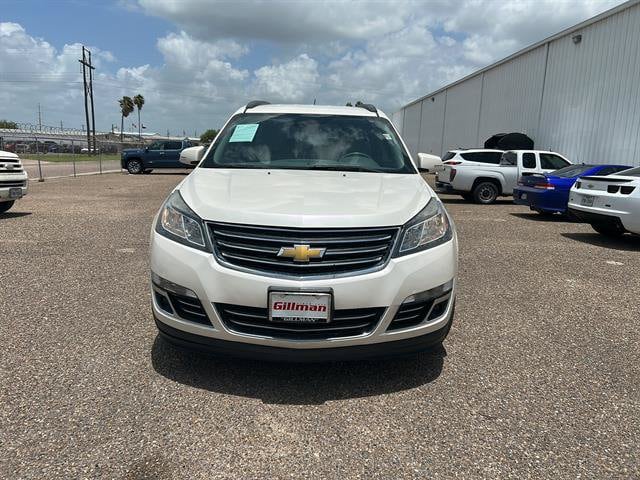 Used 2015 Chevrolet Traverse LTZ with VIN 1GNKRJKDXFJ239201 for sale in San Benito, TX