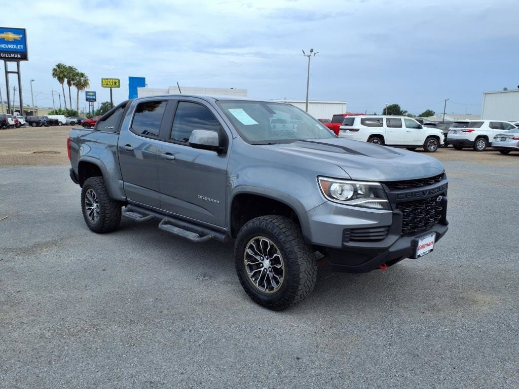 Used 2021 Chevrolet Colorado ZR2 with VIN 1GCGTEEN6M1178020 for sale in San Benito, TX