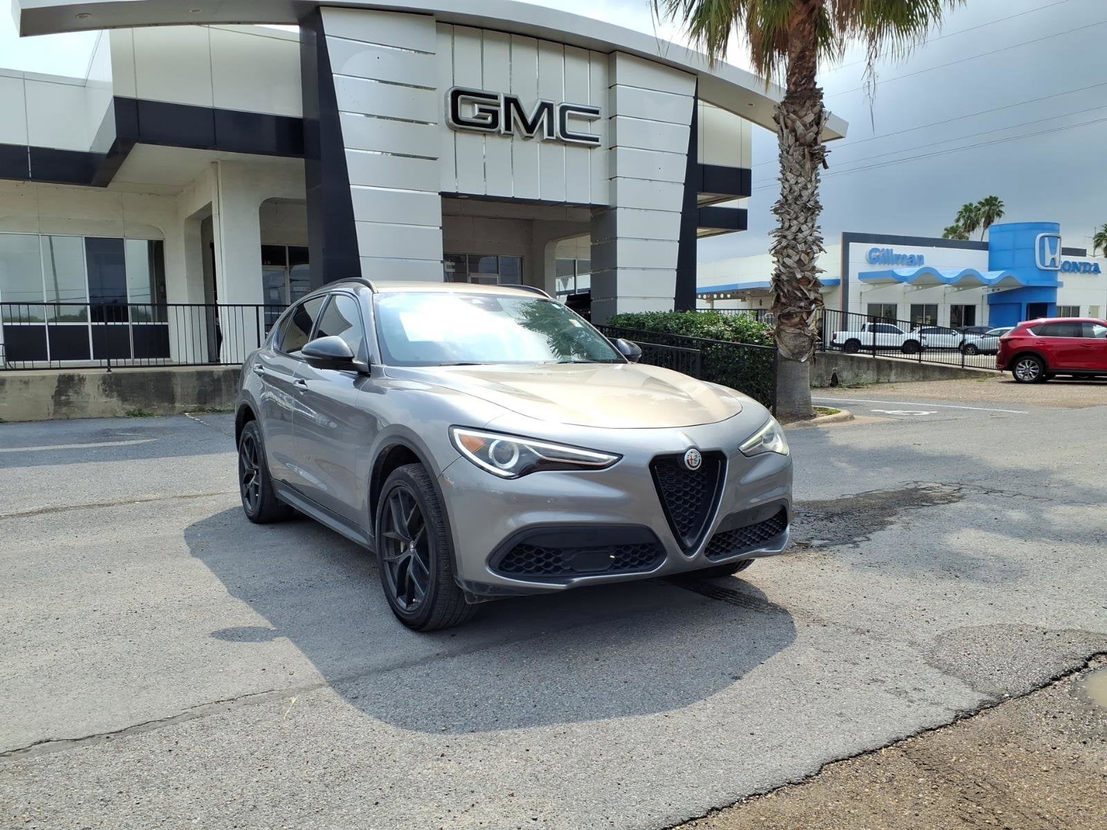 Used 2021 Alfa Romeo Stelvio Base with VIN ZASPAJAN1M7D09282 for sale in San Benito, TX