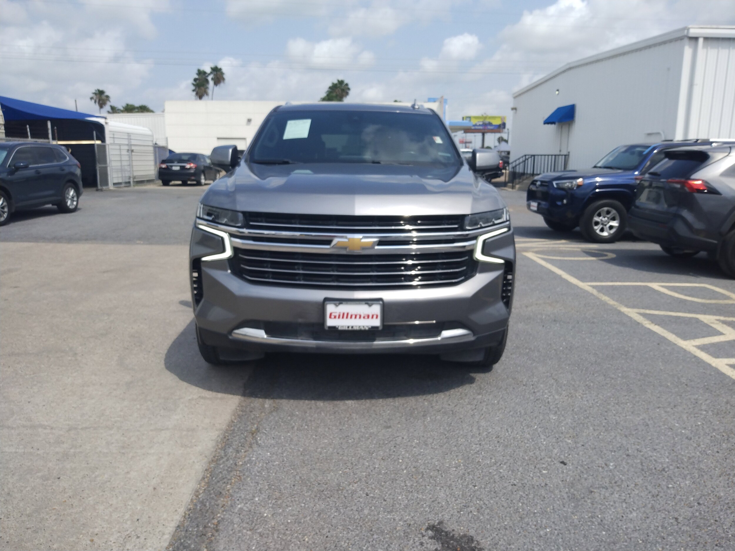 Used 2021 Chevrolet Tahoe LT with VIN 1GNSCNKDXMR492235 for sale in San Benito, TX