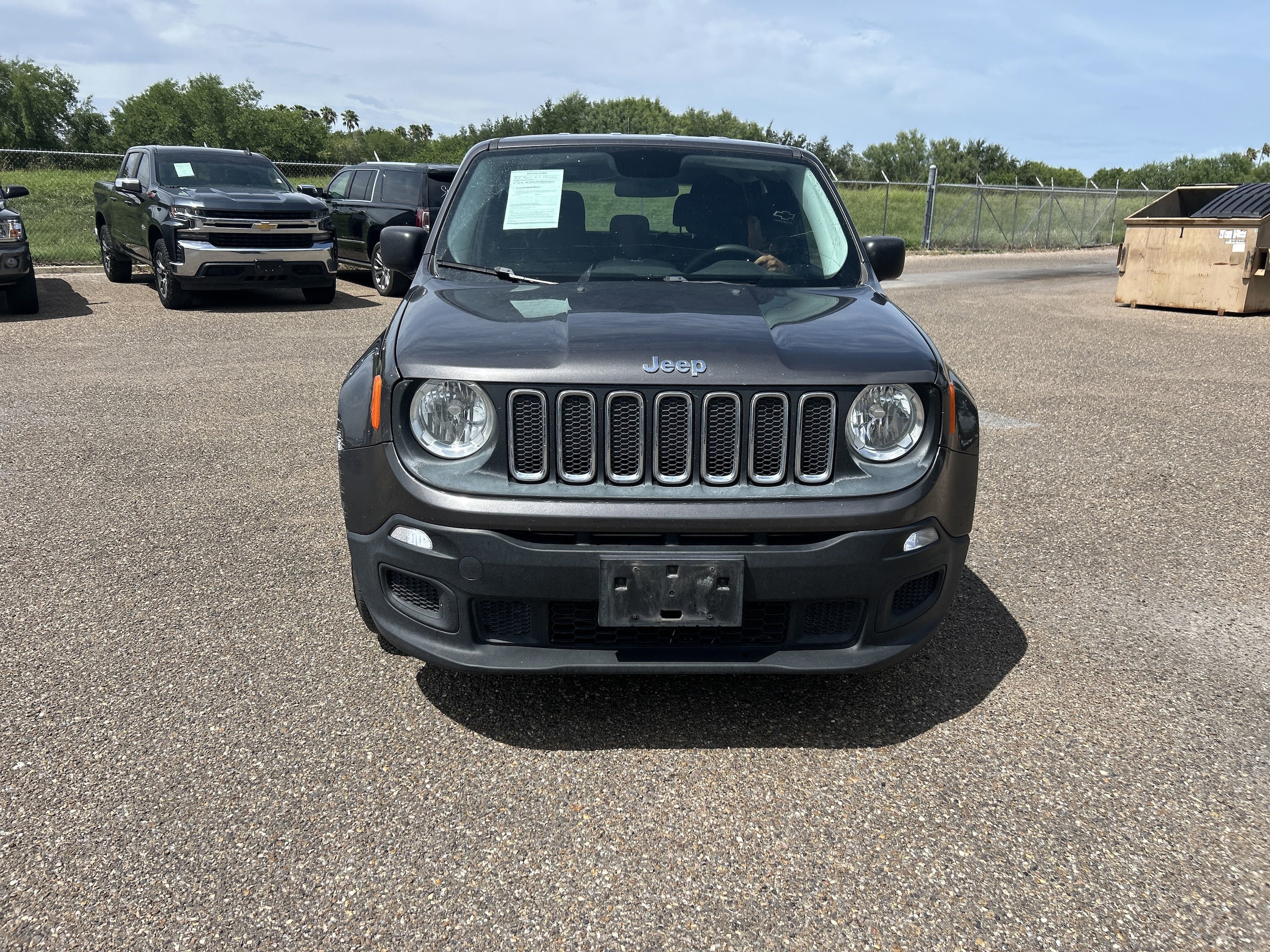 Used 2017 Jeep Renegade Sport with VIN ZACCJAAB2HPG22931 for sale in Harlingen, TX
