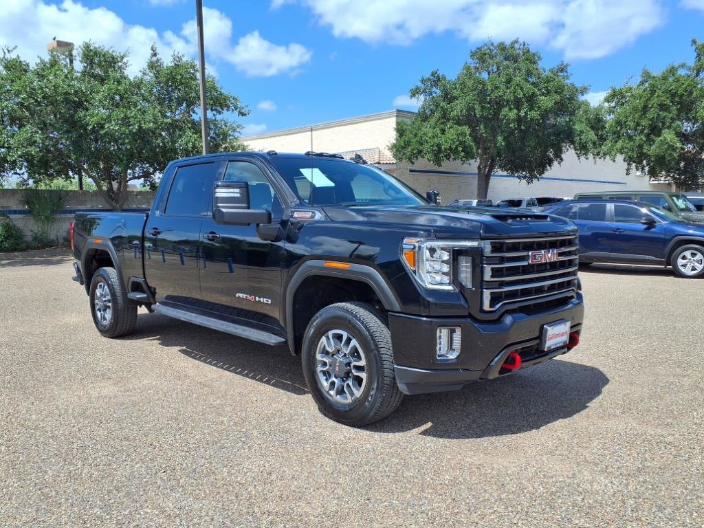 Used 2022 GMC Sierra 2500HD AT4 with VIN 1GT49PEY9NF276342 for sale in Harlingen, TX