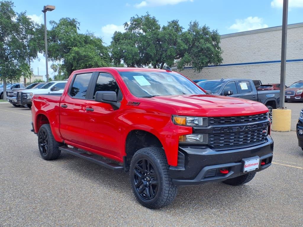 Used 2022 Chevrolet Silverado 1500 Limited Custom with VIN 3GCPYCEK8NG177174 for sale in Harlingen, TX
