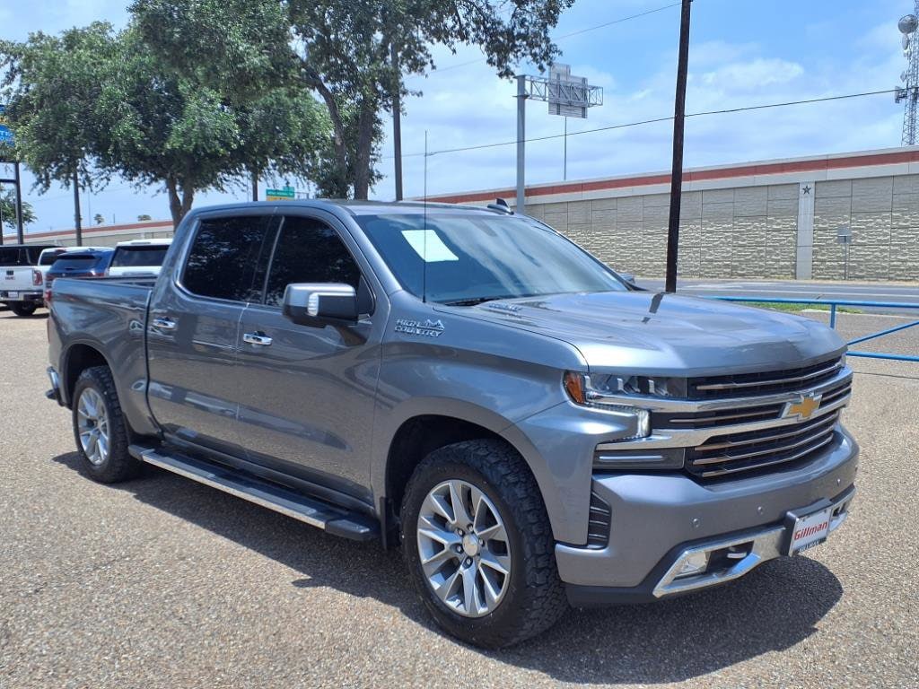 Used 2021 Chevrolet Silverado 1500 High Country with VIN 1GCUYHET6MZ134332 for sale in Harlingen, TX