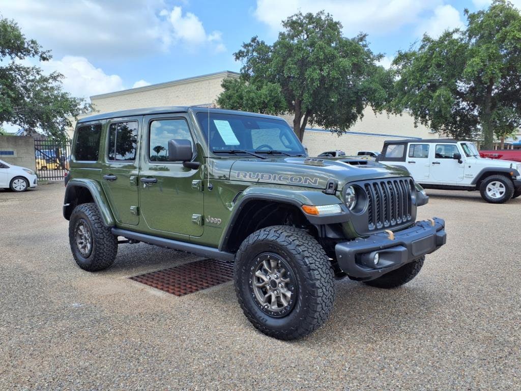 Used 2023 Jeep Wrangler 4-Door Rubicon 392 with VIN 1C4JJXSJ6PW625008 for sale in Harlingen, TX
