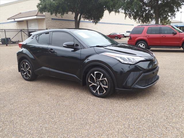 Used 2021 Toyota C-HR XLE with VIN JTNKHMBX5M1103946 for sale in Harlingen, TX