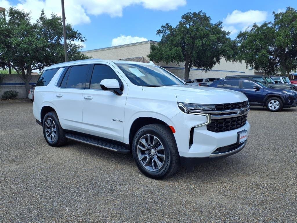 Certified 2021 Chevrolet Tahoe LS with VIN 1GNSKMKD2MR454639 for sale in Harlingen, TX