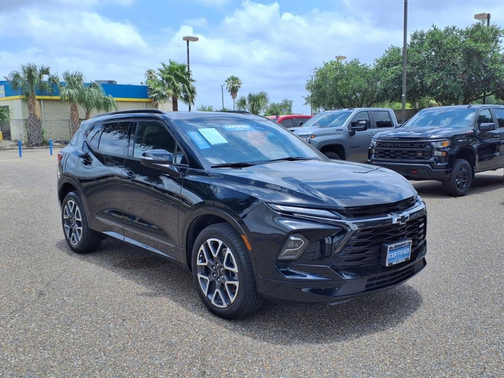 Certified 2023 Chevrolet Blazer RS with VIN 3GNKBERS3PS181934 for sale in Harlingen, TX