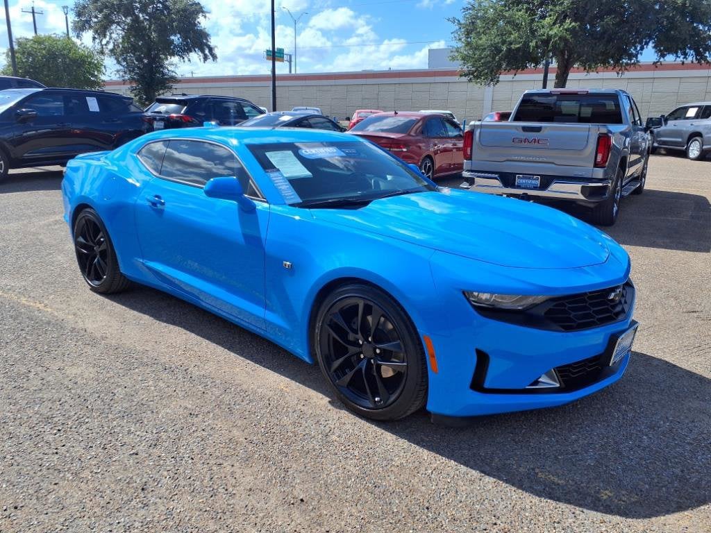 Certified 2023 Chevrolet Camaro 1LT with VIN 1G1FB1RS0P0133990 for sale in Harlingen, TX