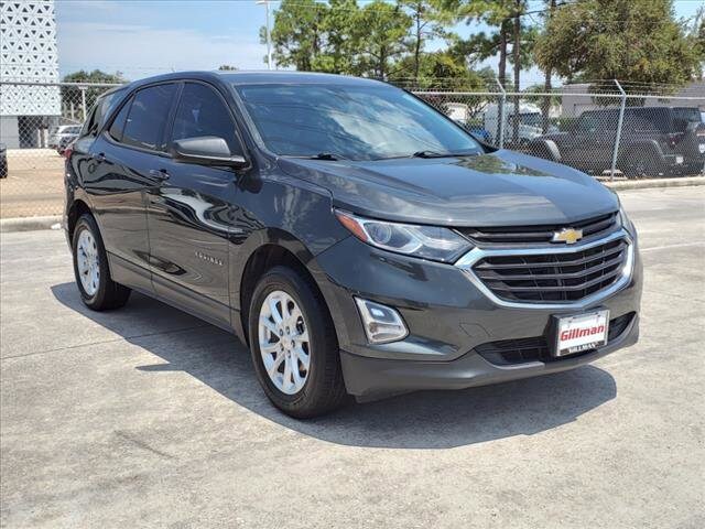 Used 2018 Chevrolet Equinox LS with VIN 2GNAXHEV0J6112459 for sale in Houston, TX